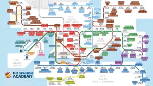 Hong Kong MTR Stations in Spanish